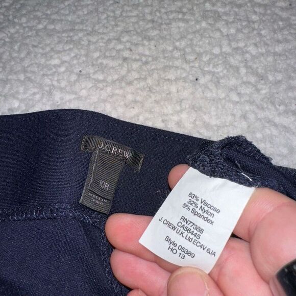 J. Crew Women’s Stretch Waist Jegging Pants Size 10R GUC - Picture 5 of 10